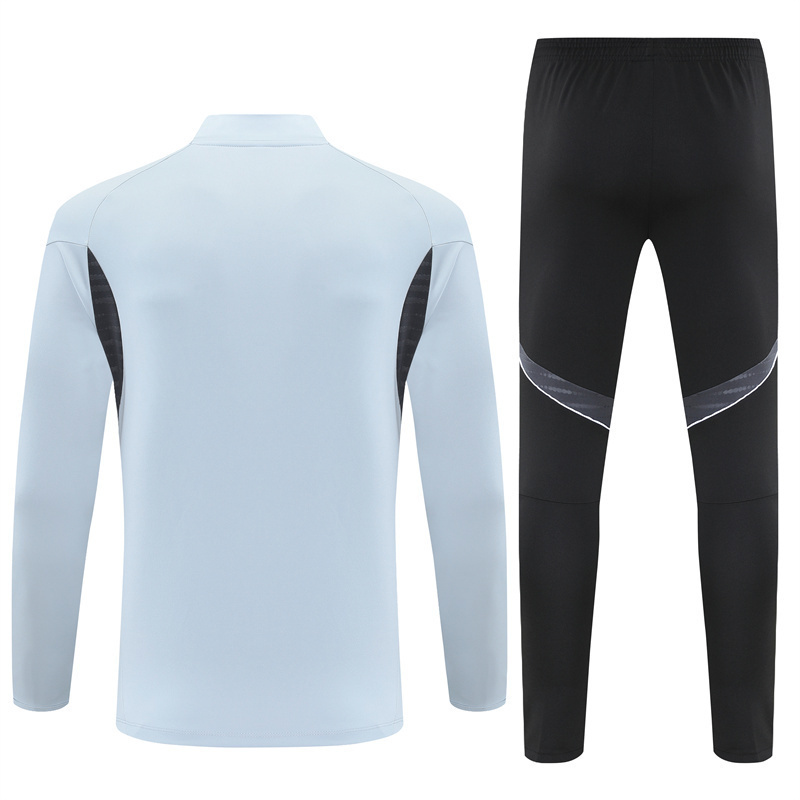 2025 26 japan light grey tracksuit back 2025-26 Japan Light Grey Tracksuit - Back