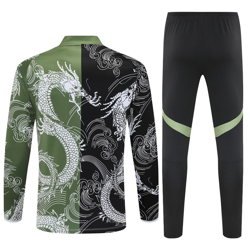 2025 26 real madrid black and green tracksuit special edition back 2025-26 Real Madrid Black and Green Tracksuit - Special Edition - Back