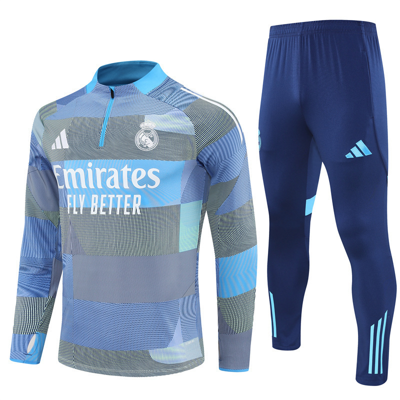2025 26 real madrid light blue tracksuit camo front 2025-26 Real Madrid Light Blue Tracksuit - Camo - Front