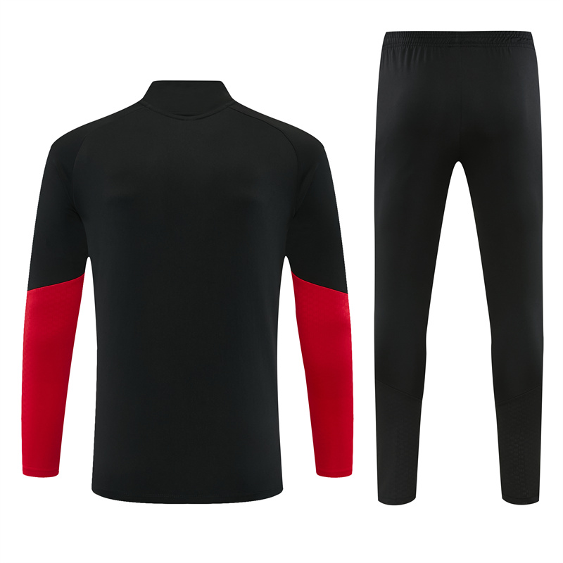 2026 27 manchester united black tracksuit back 2026-27 Manchester United Black Tracksuit - Back