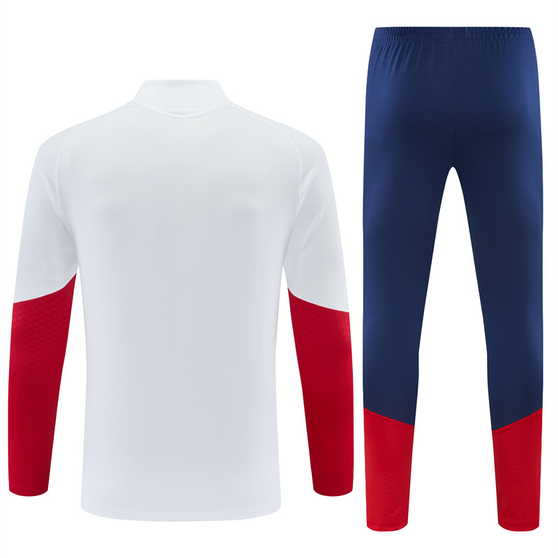 2026 27 spain white tracksuit back 2026-27 Spain White Tracksuit - Back