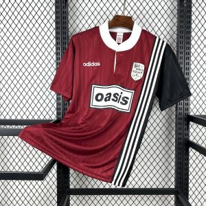 1996 Retro Mens Oasis X Bolt Makers Arms Concept Jersey - Front