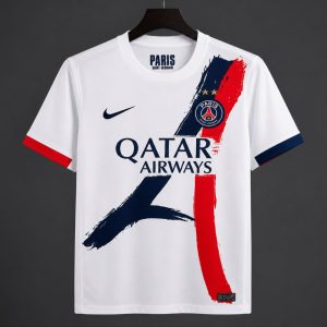 2 Star 25 26 PSG Away Jersey - Front