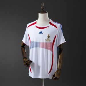2006 French white short sleeve - Front