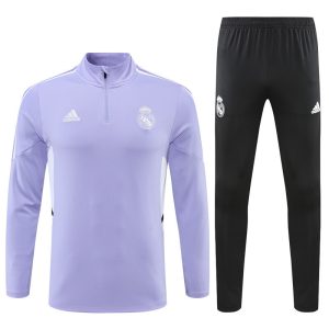 2022-23 Real Madrid Purple Tracksuit - Front