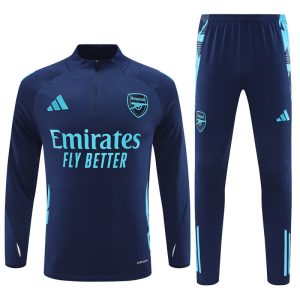2024-25 Arsenal Navy Blue Tracksuit - Front