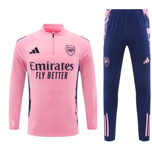 2024-25 Arsenal Pink Tracksuit - Front