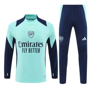 2024-25 Arsenal Turquoise Tracksuit - Player Version - Front