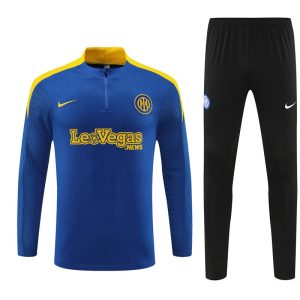 2024-25 Inter Milan Royal Blue Tracksuit - Player Version - Front