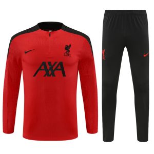 2024-25 Liverpool Red Tracksuit - Player Version - Front