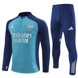 2025-26 Arsenal Green Tracksuit - Front