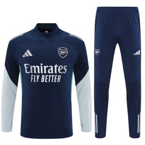 2025-26 Arsenal Navy Blue Tracksuit - Front