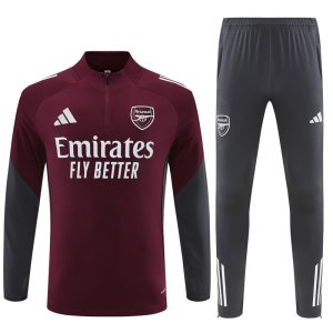 2025-26 Arsenal Red Tracksuit - Front