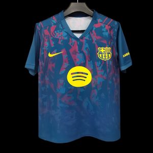 2025/26 Barcelona Fourth Jersey Featured  Artistic  Design - Front