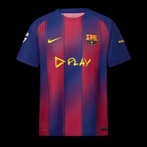 2025/26 BARCELONA x ED SHEERAN SIGNEE Edition Jersey - Front