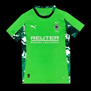 2025/26 Borussia Mönchengladbach Away Green Jersey - Front