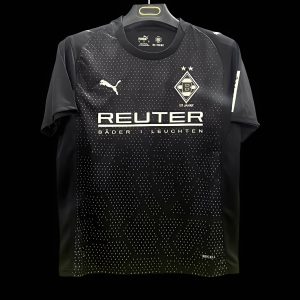 2025/26 Borussia Monchengladbach Third Black Jersey - Front