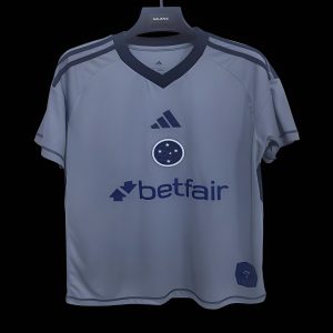 2025/26 Cruzeiro Goalkeeper Grey Jersey - Front