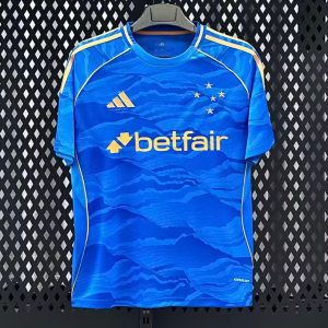 2025/26 Cruzeiro Third Blue Jersey - Front