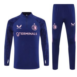 2025-26 Feyenoord Navy Blue Tracksuit - Front