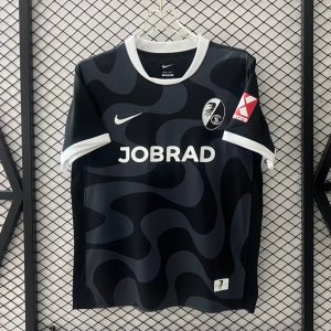 2025/26 Freiburg Away Black Jersey - Front
