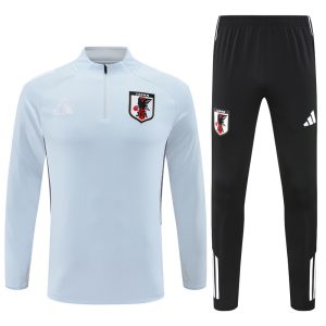 2025-26 Japan Light Grey Tracksuit - Front