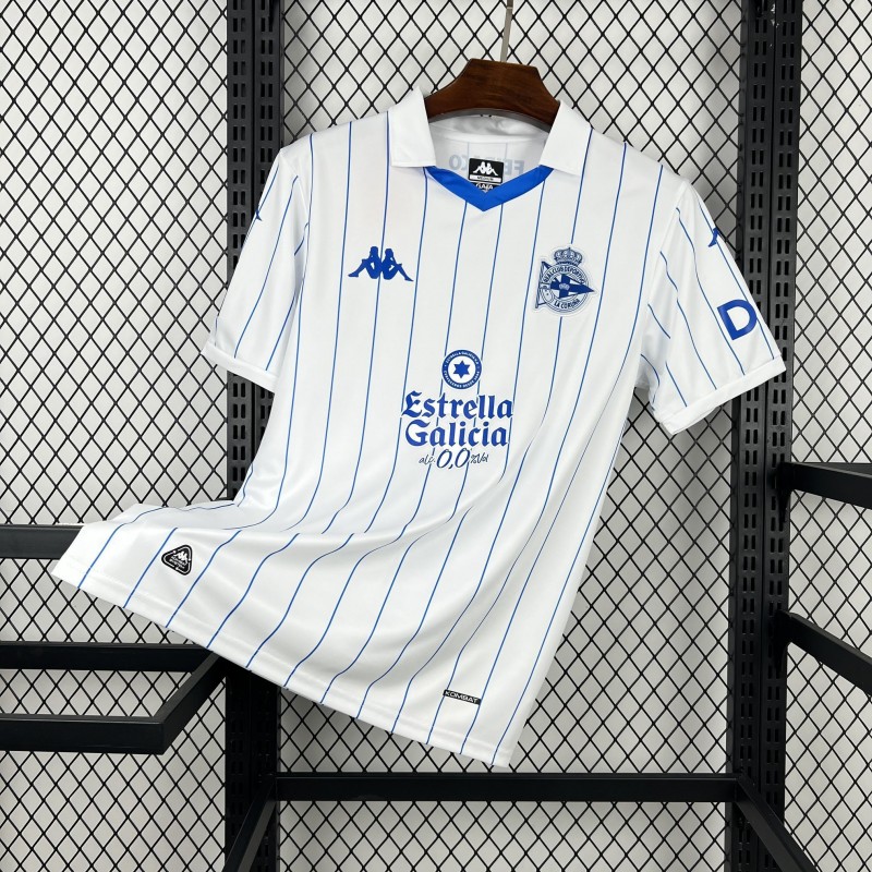2025/26 Mens Deportivo De La Coruna Vintage Jersey 2 - Front