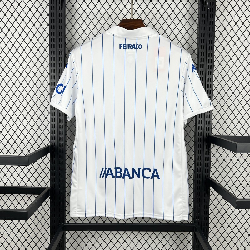 2025/26 Mens Deportivo De La Coruna Vintage Jersey 2 - Detail