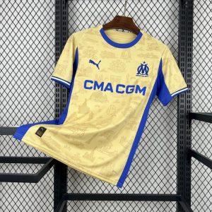 2025/26 Mens Olympique Marseille Fourth Jersey - Front