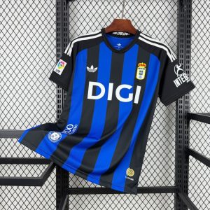 New arrivals 2025-26 Mens Real Oviedo 100th Anniversary Jersey - Front
