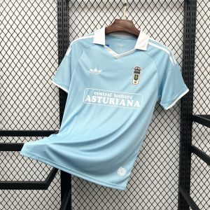 New arrivals 2025/26 Mens Real Oviedo Retro Jersey - Front