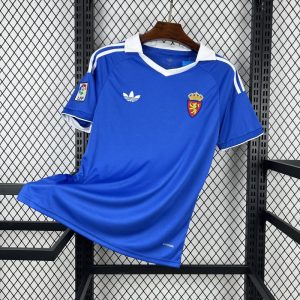 2025/26 Mens Real Zaragoza Vintage Jersey - Front