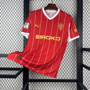 2025/26 Mens Sporting De Gijón Rrtro Jersey - Front