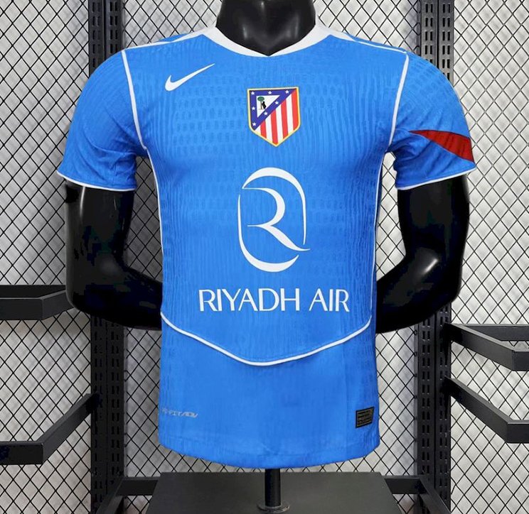 2025 26 player version mens atletico madrid third jersey front 2025 26 Player Version Mens Atletico Madrid Third Jersey - Front