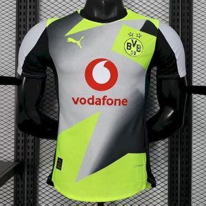 2025 26 Player Version Mens Borussia Dortmund Away Jersey - Front