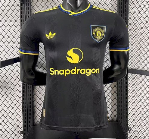 2025 26 player version mens manchester united third jersey front 2025 26 Player Version Mens Manchester United Third Jersey - Front