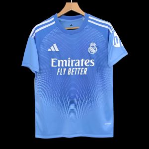 2025/26 Real Madrid Blue Pre-Match Jersey - Front