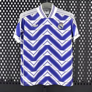 2025/26 Real Madrid Third Purple with Chevron Gradient Pattern Jersey - Front