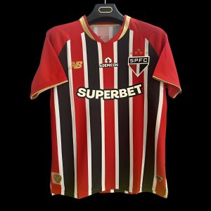 2025/26 Sao Paulo Away Jeresy With Full Sponsors - Front