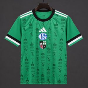 2025/26 Schalke 04 100th Centennial Green Jersey - Front
