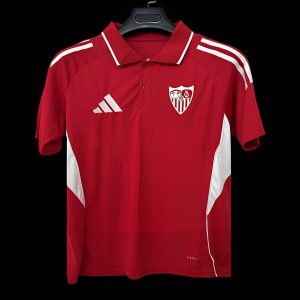 2025/26 Sevilla Red POLO Jersey - Front