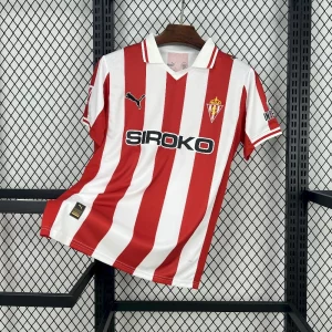 2025/26 Sporting De Gijón Home Jersey - Front