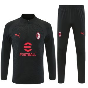 2026-27 AC Milan Black Tracksuit - Front
