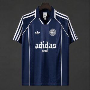 2026/27 Adidas Originals Seoul Navy Blue Retro Football Jersey - Front