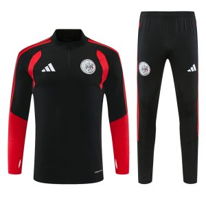 2026-27 Ajax Black Tracksuit - Front
