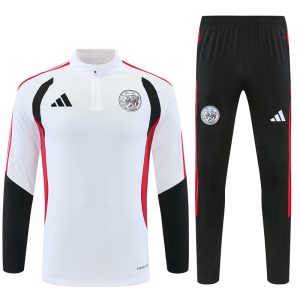 2026-27 Ajax White Tracksuit - Front