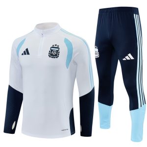 2026-27 Argentina White Tracksuit - Front