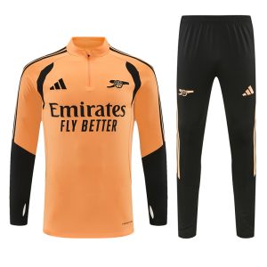 2026-27 Arsenal Orange Tracksuit - Front
