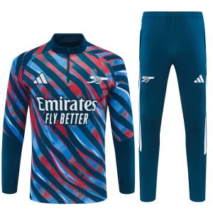 2026-27 Arsenal Red and Blue Tracksuit - Camo - Front