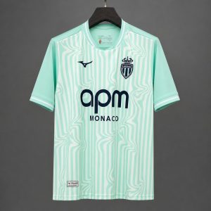 2026/27 AS Monaco Away Mint Green Jersey - Front